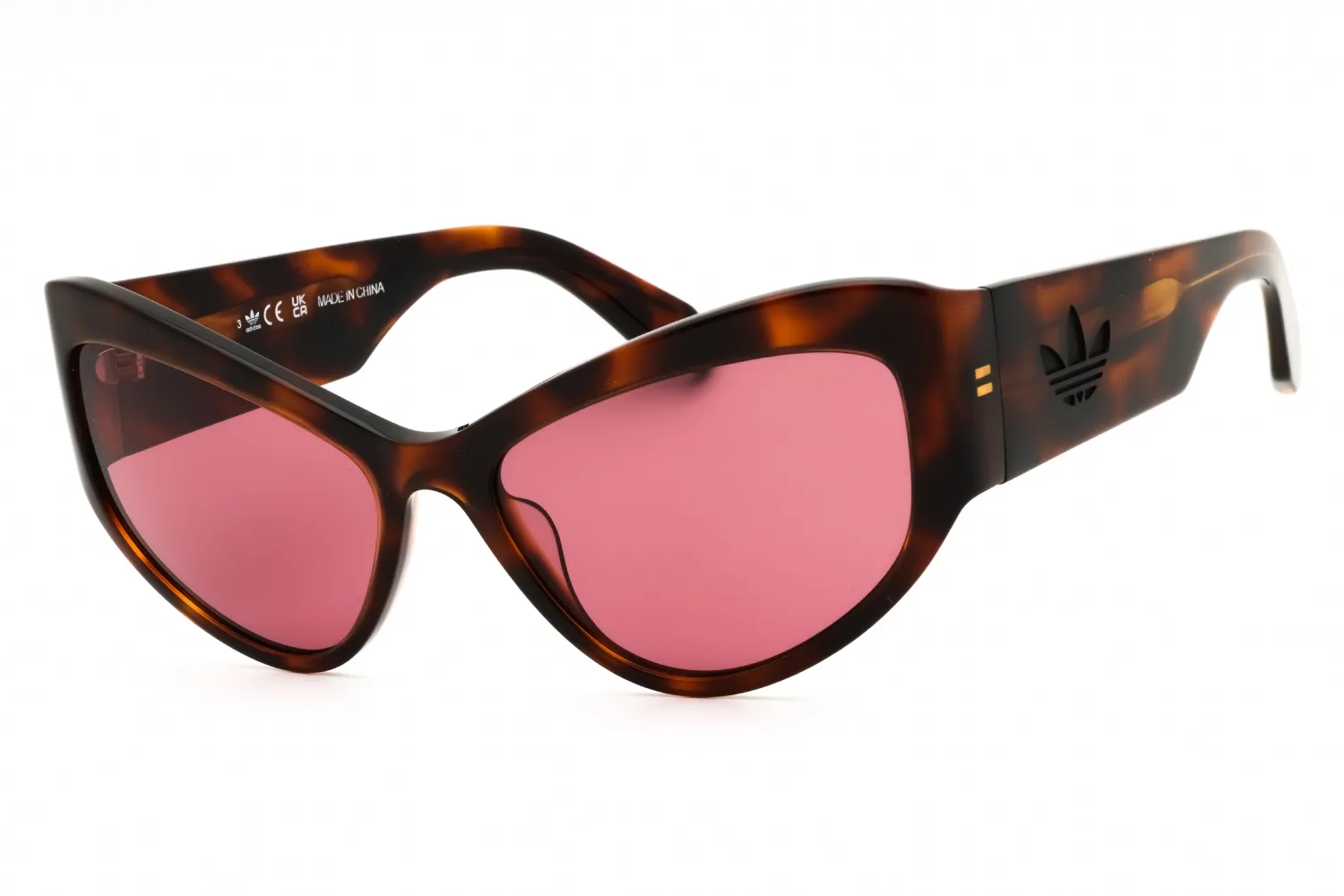 Adidas OR0089 52S Sunglasses Dark Havana 57mm Women