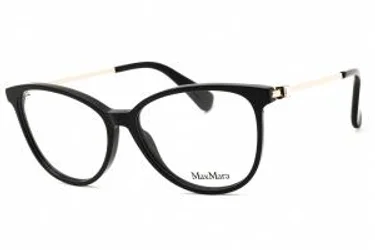 Max Mara MM5078 001 Eyeglasses Shiny Black 54mm