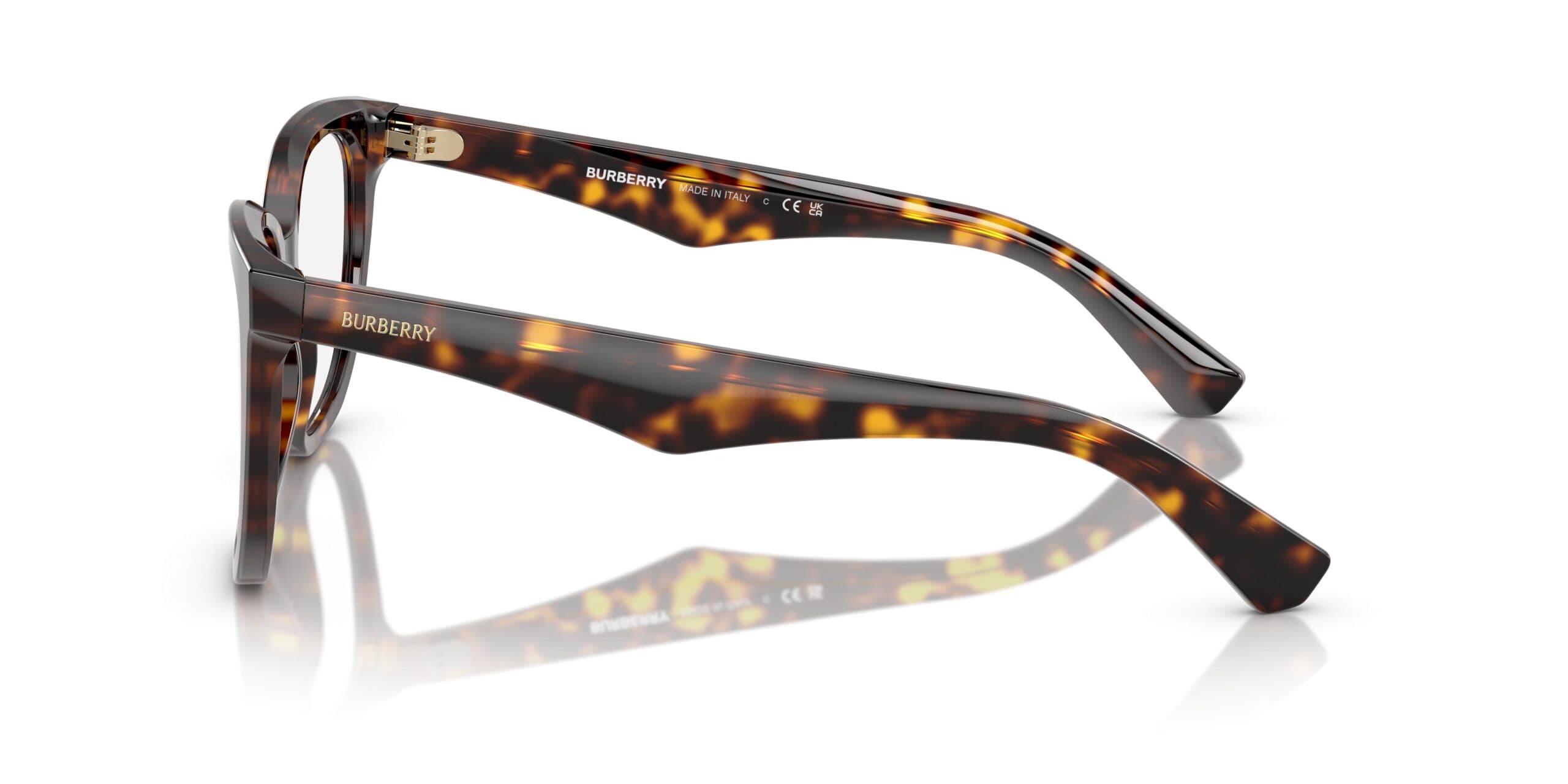 Burberry 0BE2415 3002 Eyeglasses Dark Havana 51mm Women 2