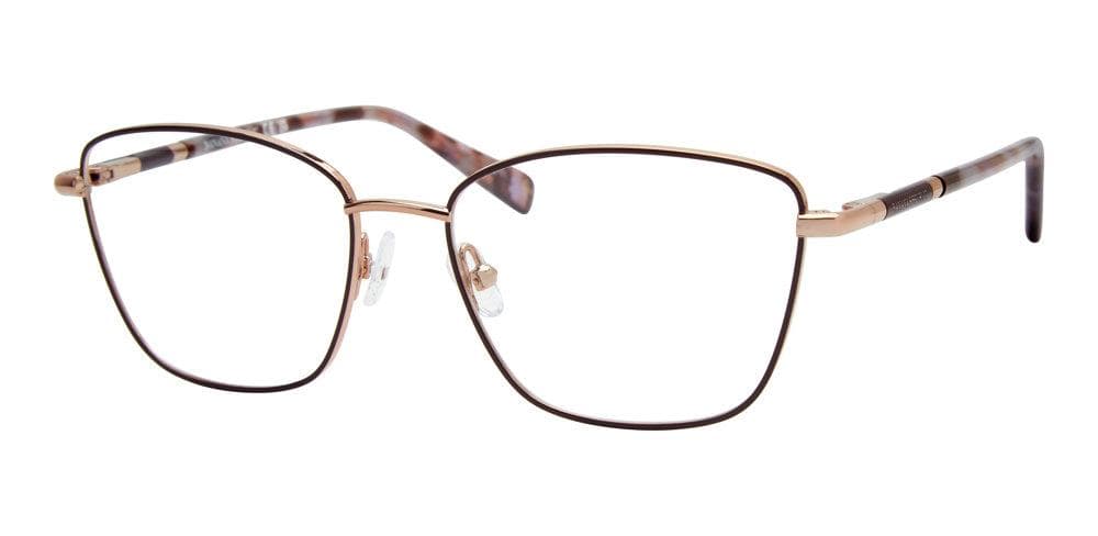 Banana Republic BR 224 BK4 Eyeglasses Burgundy Wine 52mm Women