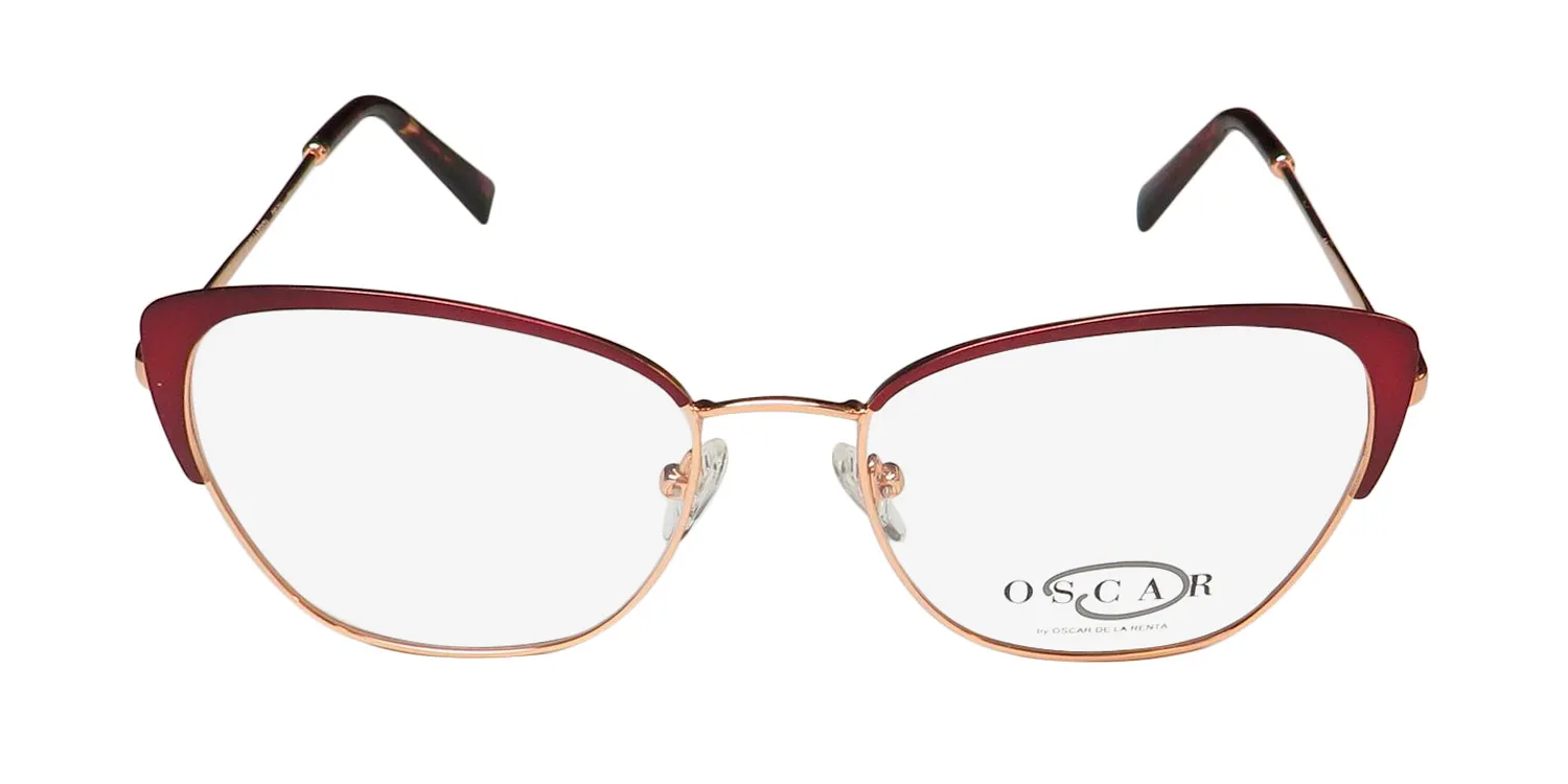 Oscar de la Renta Osl 734 505 Eyeglasses Plum 54mm 3
