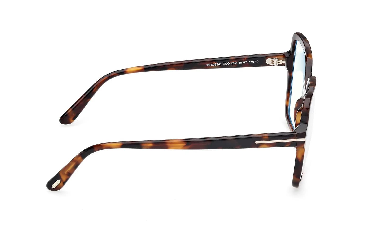 Tom Ford FT6063B 052 Eyeglasses Havana 56mm Women 3