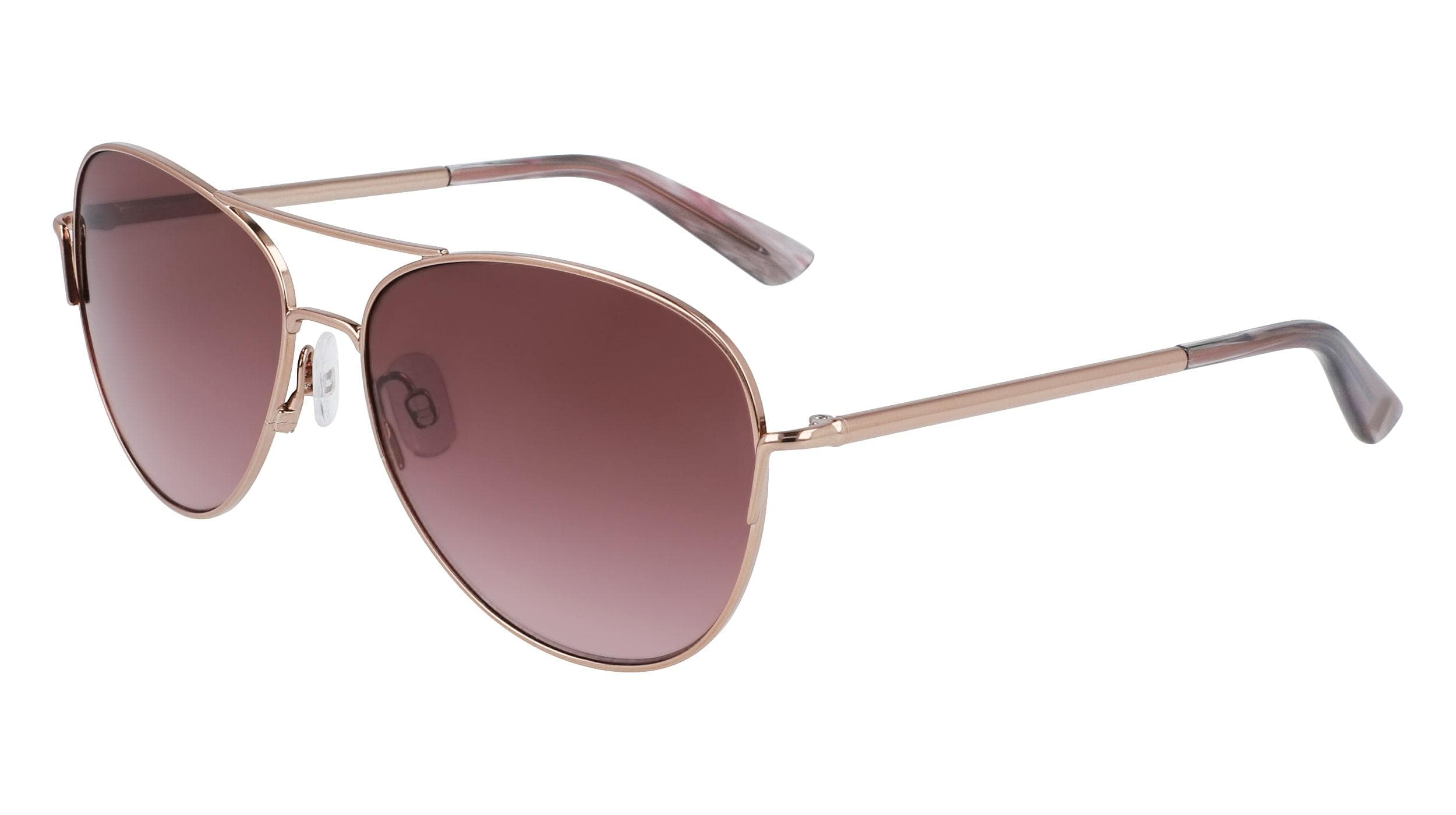 Anne Klein AK7070 770 Sunglasses Rose 59mm Women
