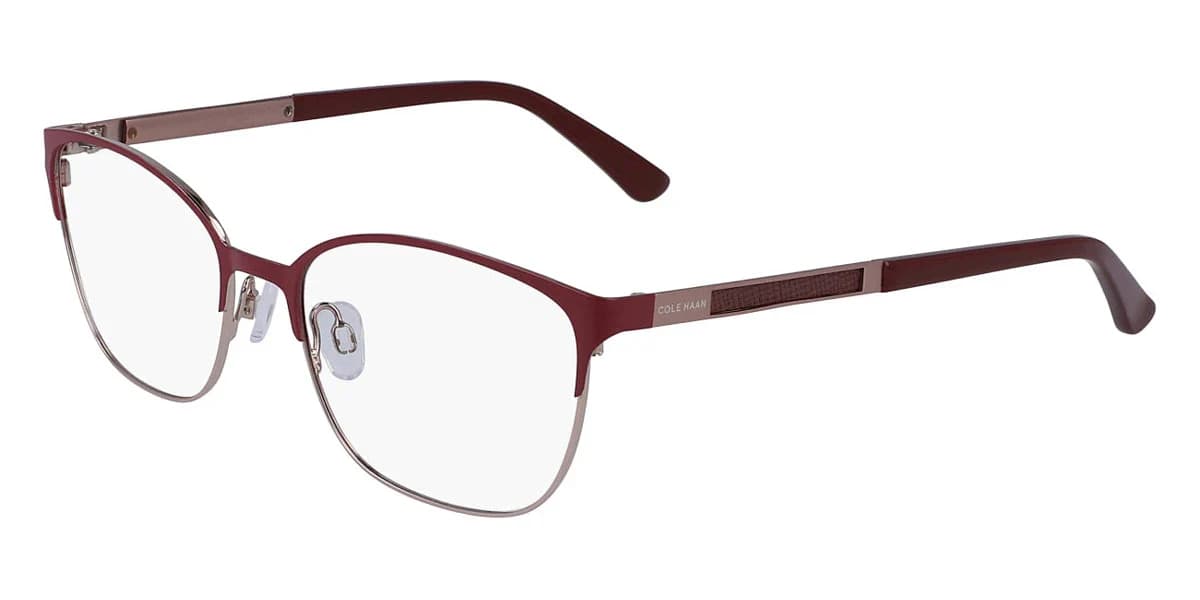 Cole Haan CH5042 604 Eyeglasses Burgundy 54mm Women