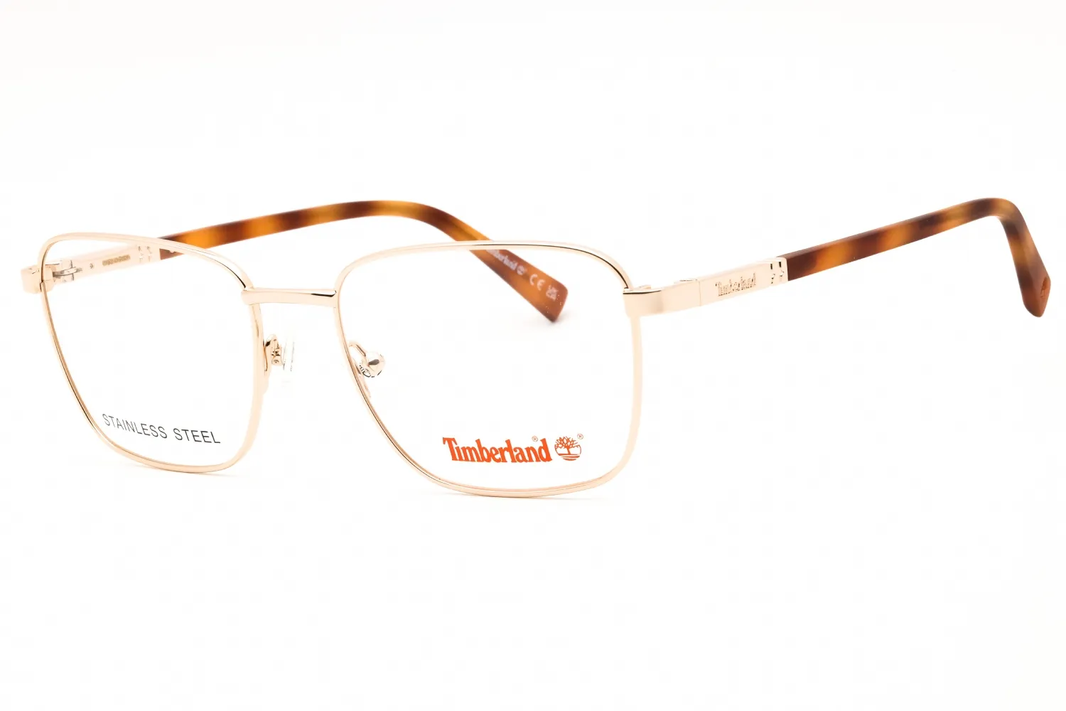 Timberland TB50019 032 Eyeglasses Pale Gold 55mm Men