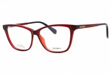 Max &amp; Co MO5038 066 Eyeglasses Shiny Red 56mm
