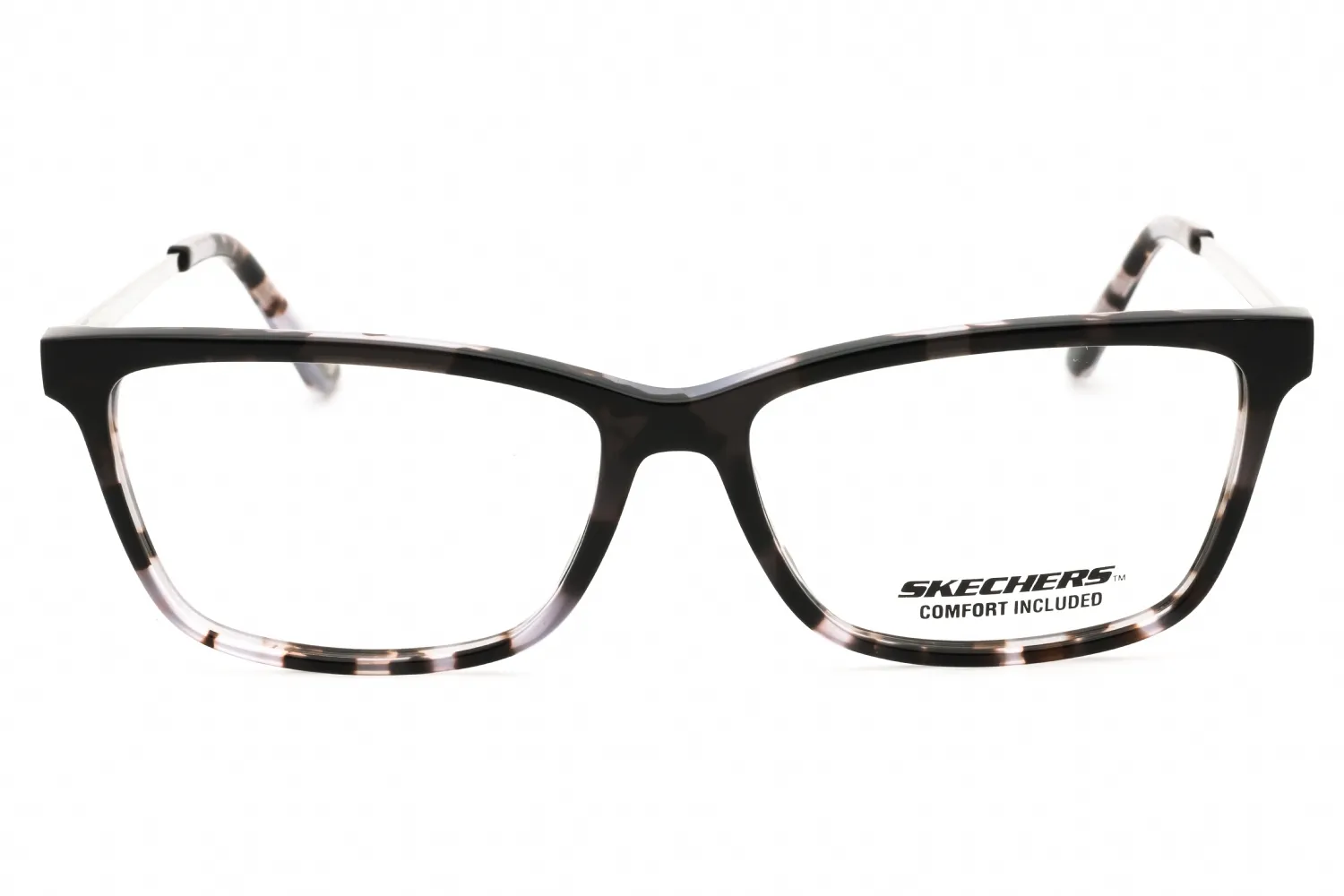 Skechers SE50033 001 Eyeglasses Shiny Black 53mm Women 2