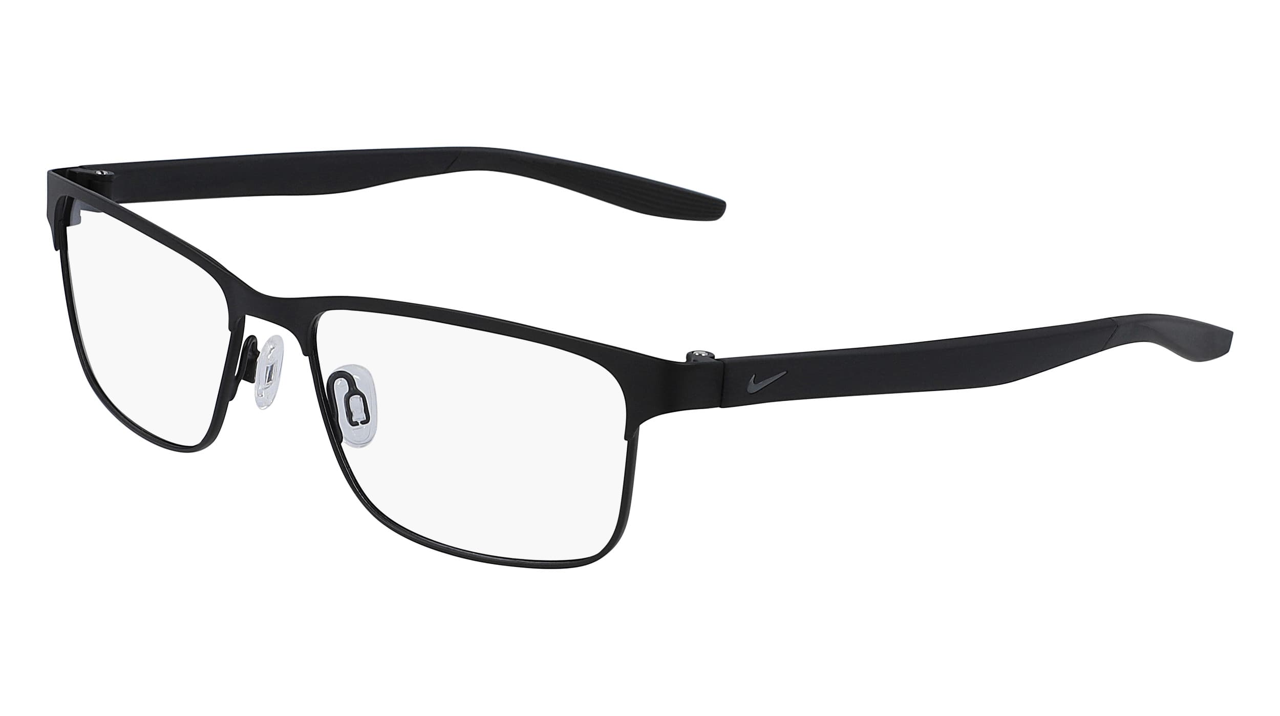 Nike 8130 001 Eyeglasses Satin Black 56mm Men