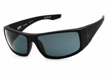 Spy COOPER XL 6700000000285 Sunglasses Matte Black - Happy Gray Green Polar 59mm