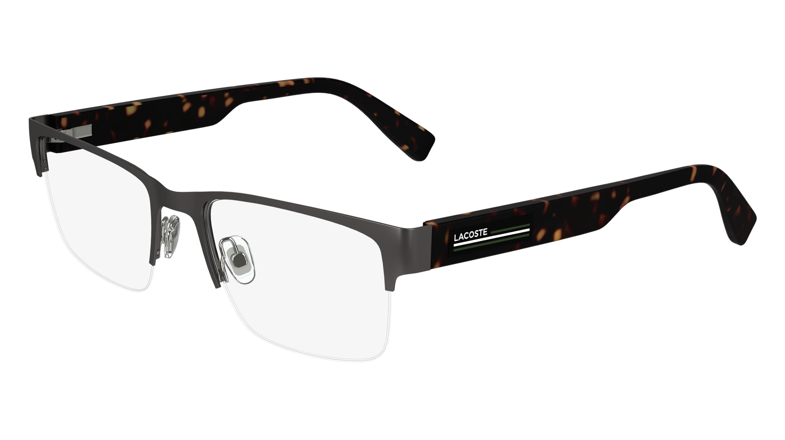 Lacoste L2299 033 Eyeglasses Matte Gunmetal 54mm Men