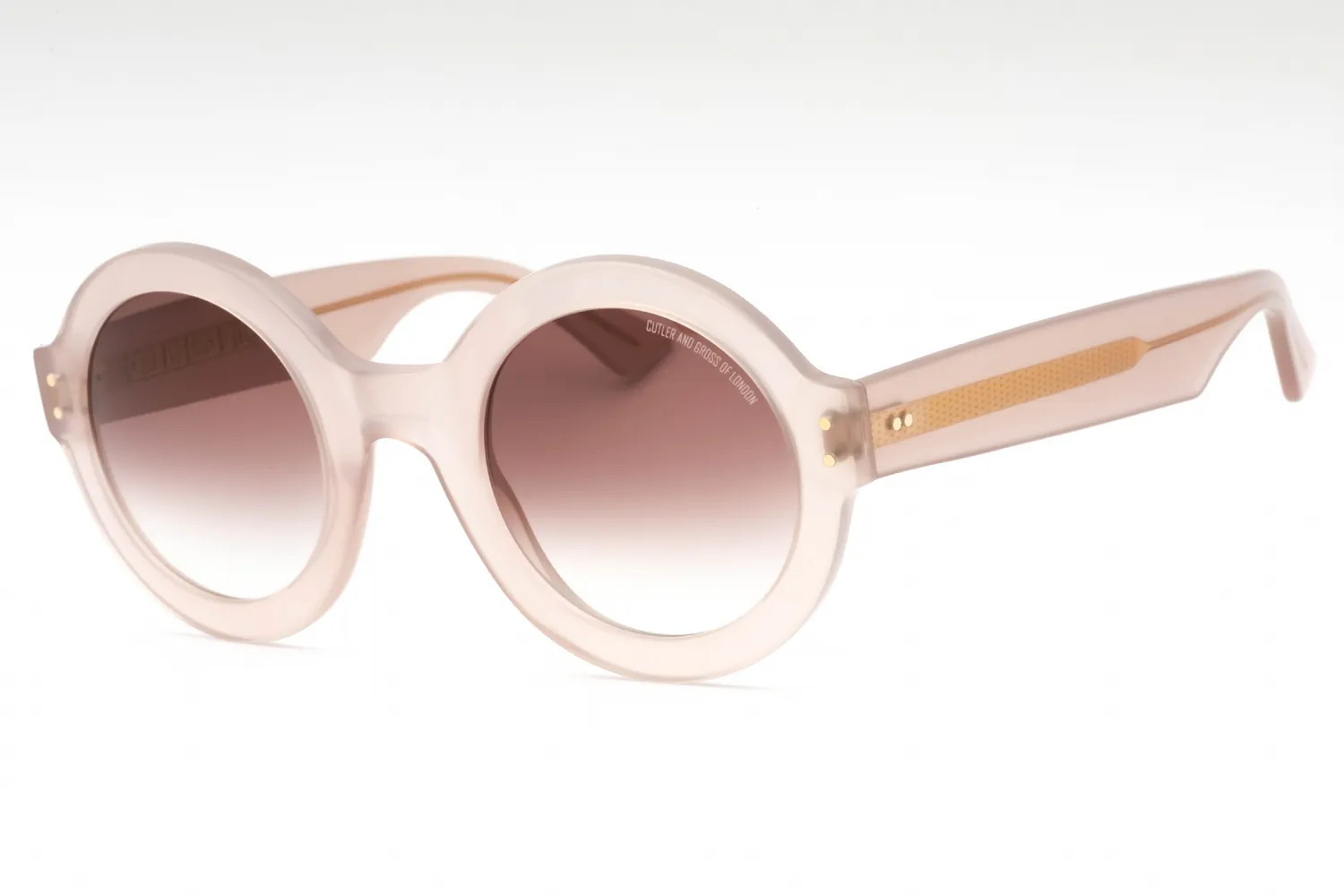 Cutler and Gross CGSN1377 004 Sunglasses Prawn Cocktail 52mm Women