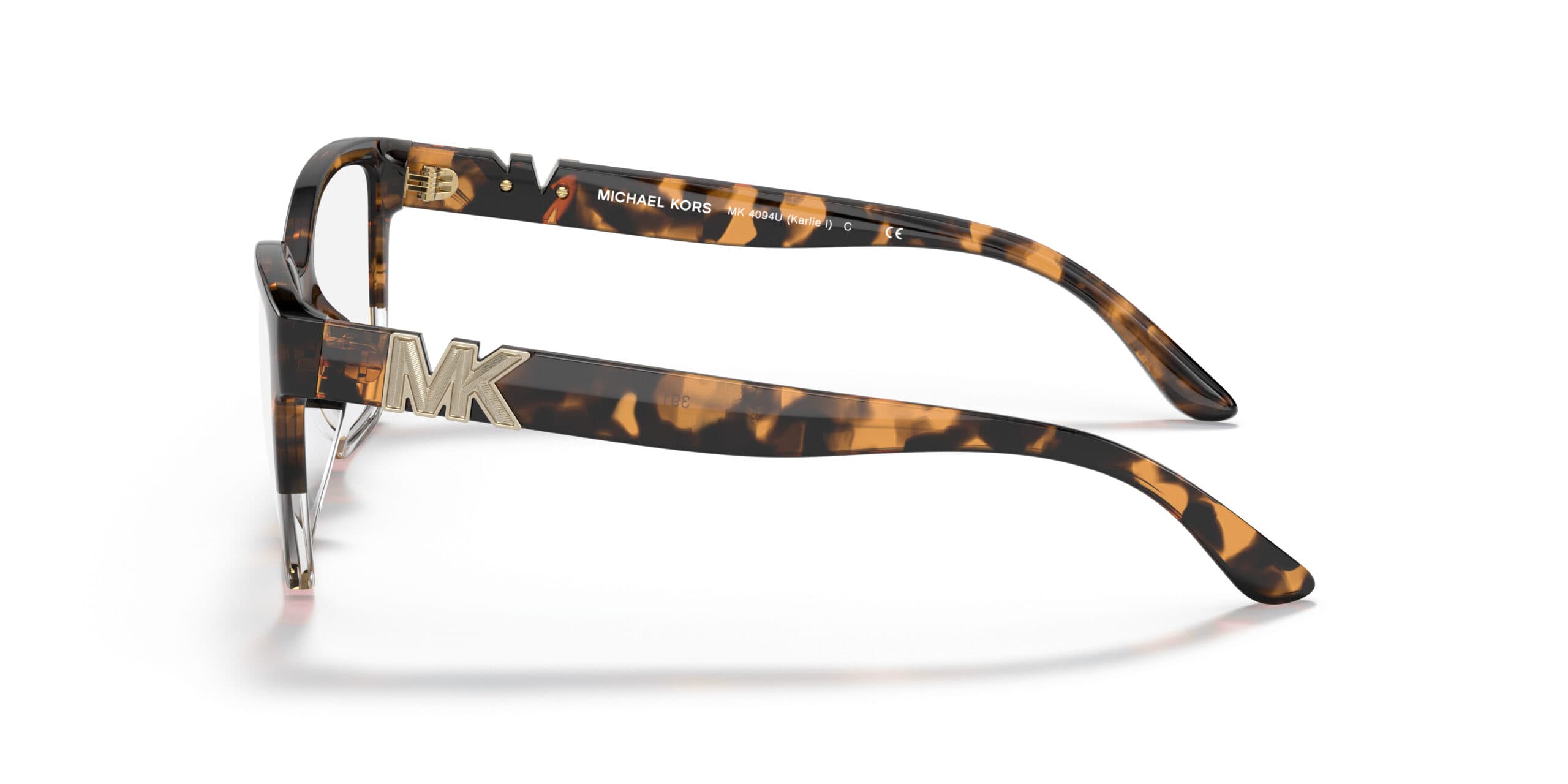 Michael Kors MK4094U Karlie I 3911 Eyeglasses Dark Tortoise Clear 51mm Women 3