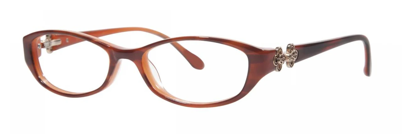 Lilly Pulitzer Kolby Eyeglasses Havana Tortoise 49mm Women