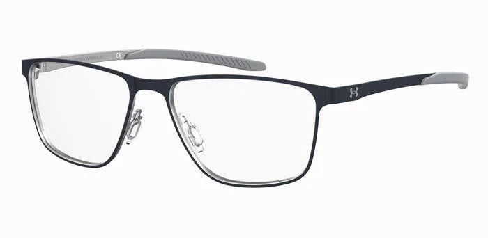 UNDER ARMOUR UA 5052/G 00JI Eyeglasses Matte Blue Palladium 54mm Men