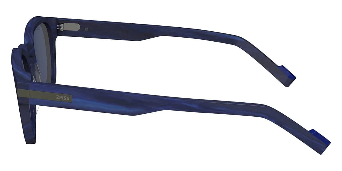 Zeiss ZS23536S 462 Sunglasses Blue Horn 49mm Unisex 3