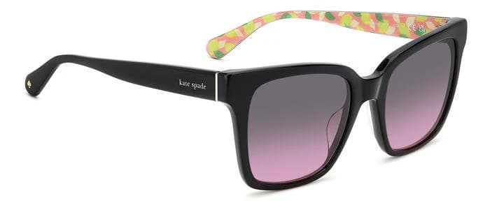 Kate Spade HARLOW/G/S/US 0807 Sunglasses Black 55mm Women 3