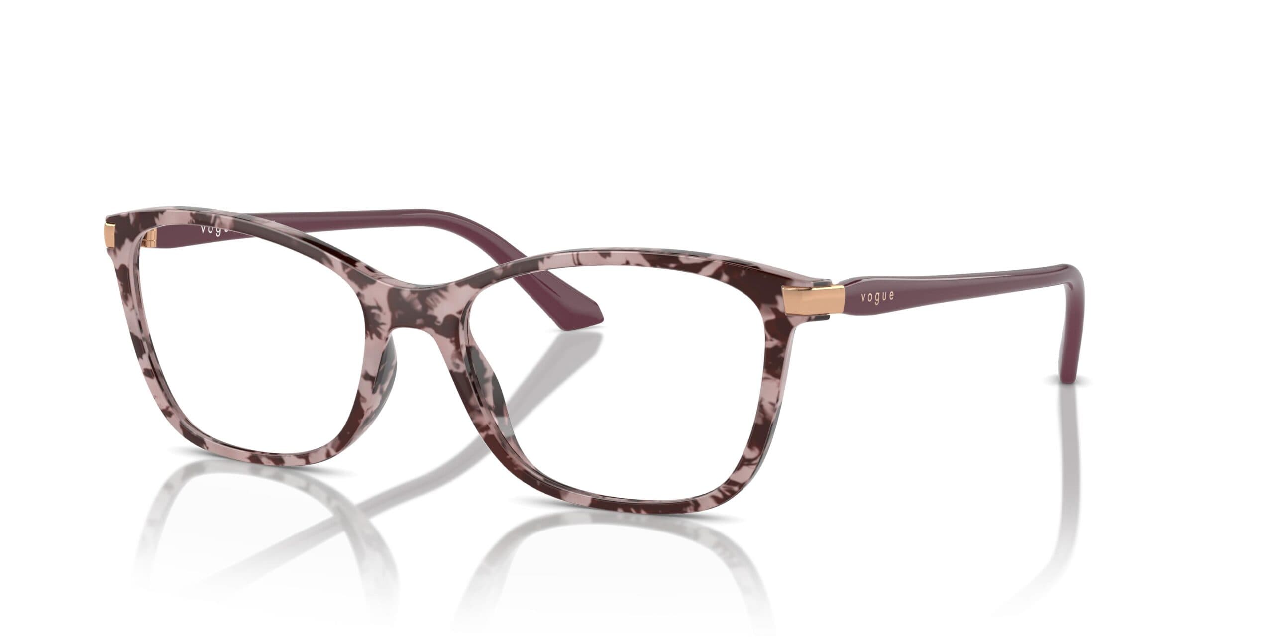 Vogue VO5378 3150 Eyeglasses Pink Tortoise 51mm Women 4