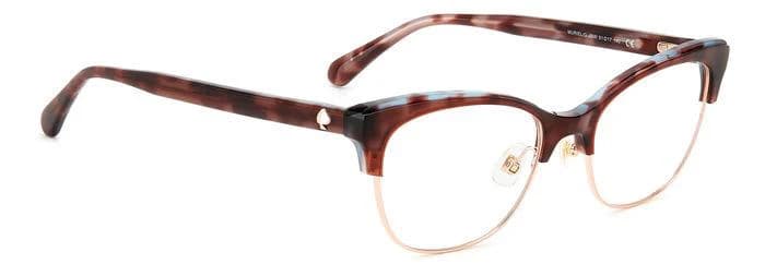 Kate Spade MURIEL/G 0JBW Eyeglasses Blue Havana 51mm Women 3