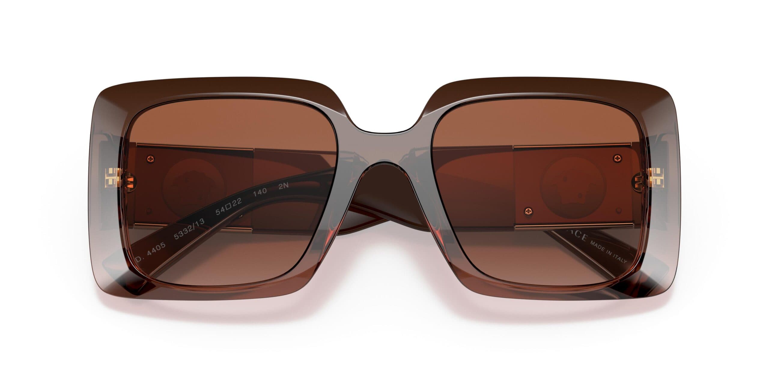 Versace MOD.4405 5332/13 Sunglasses Transparent Brown Gradient 54mm Women 5