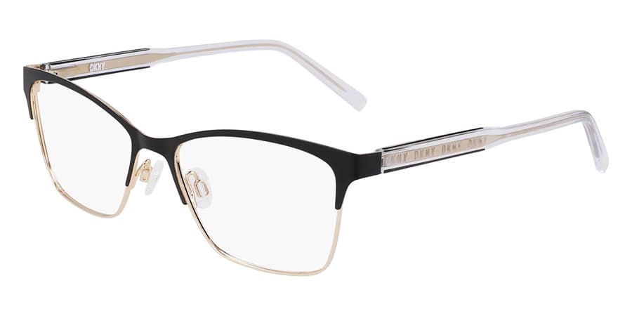 DKNY DK3008 001 Eyeglasses Black 53mm Women