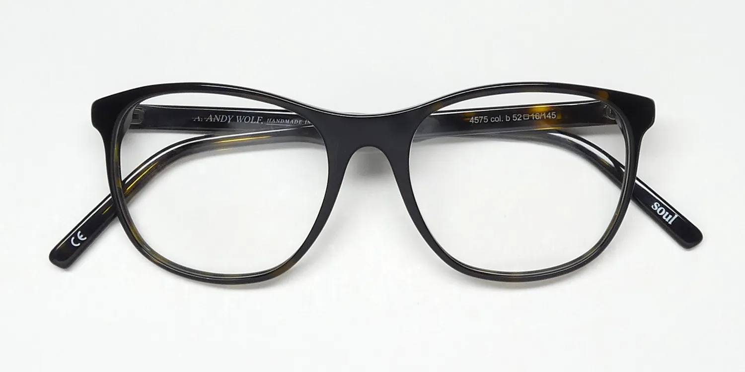 Andy Wolf 4575 b Eyeglasses Tortoise 52mm Unisex 2