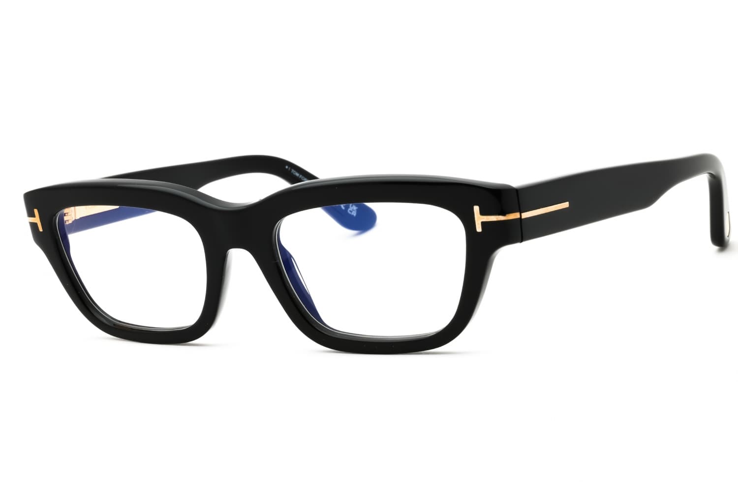 Tom Ford FT6045B 001 Eyeglasses Shiny Black 52mm Women
