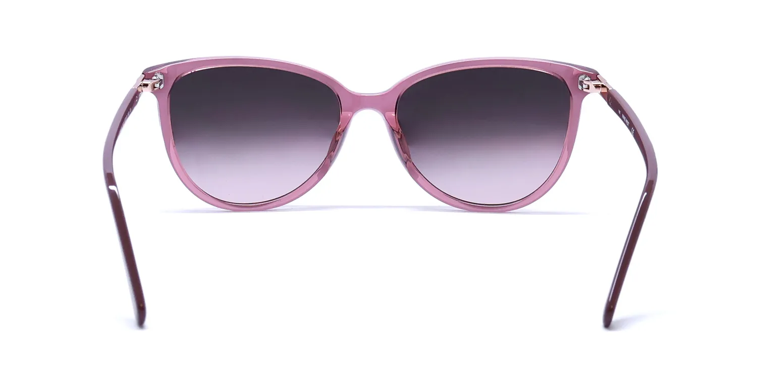 Nine West Nw646s 600 Sunglasses Crystal Rose 57mm 5