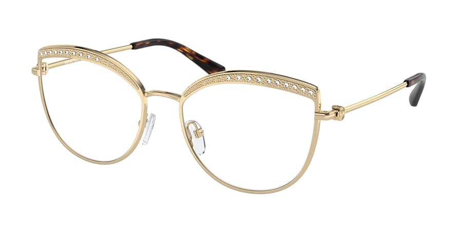 Michael Kors MK3072 Napier 1018 Eyeglasses Gold 54mm Women