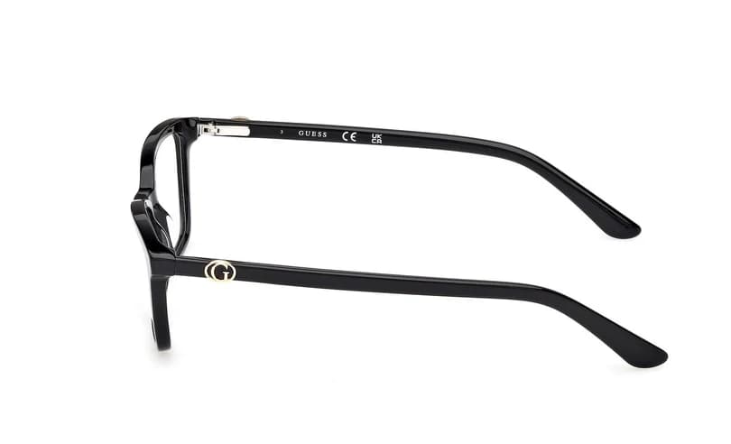 Guess GU50310 001 Eyeglasses Shiny Black 50mm Women 3