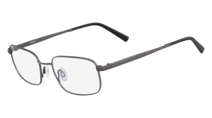 Flexon COLLINS 600 033 Collins 600 Eyeglasses Gray 53mm Men