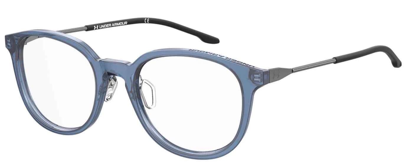 UNDER ARMOUR UA5033/G 0OXZ Eyeglasses Blue Crystal 51mm Women