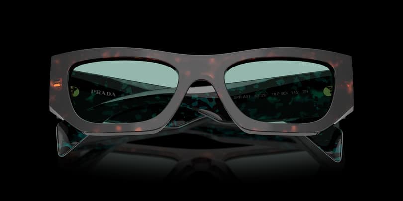 Prada 0PR A01S 18Z40K Sunglasses Root Tortoise 53mm Unisex 5