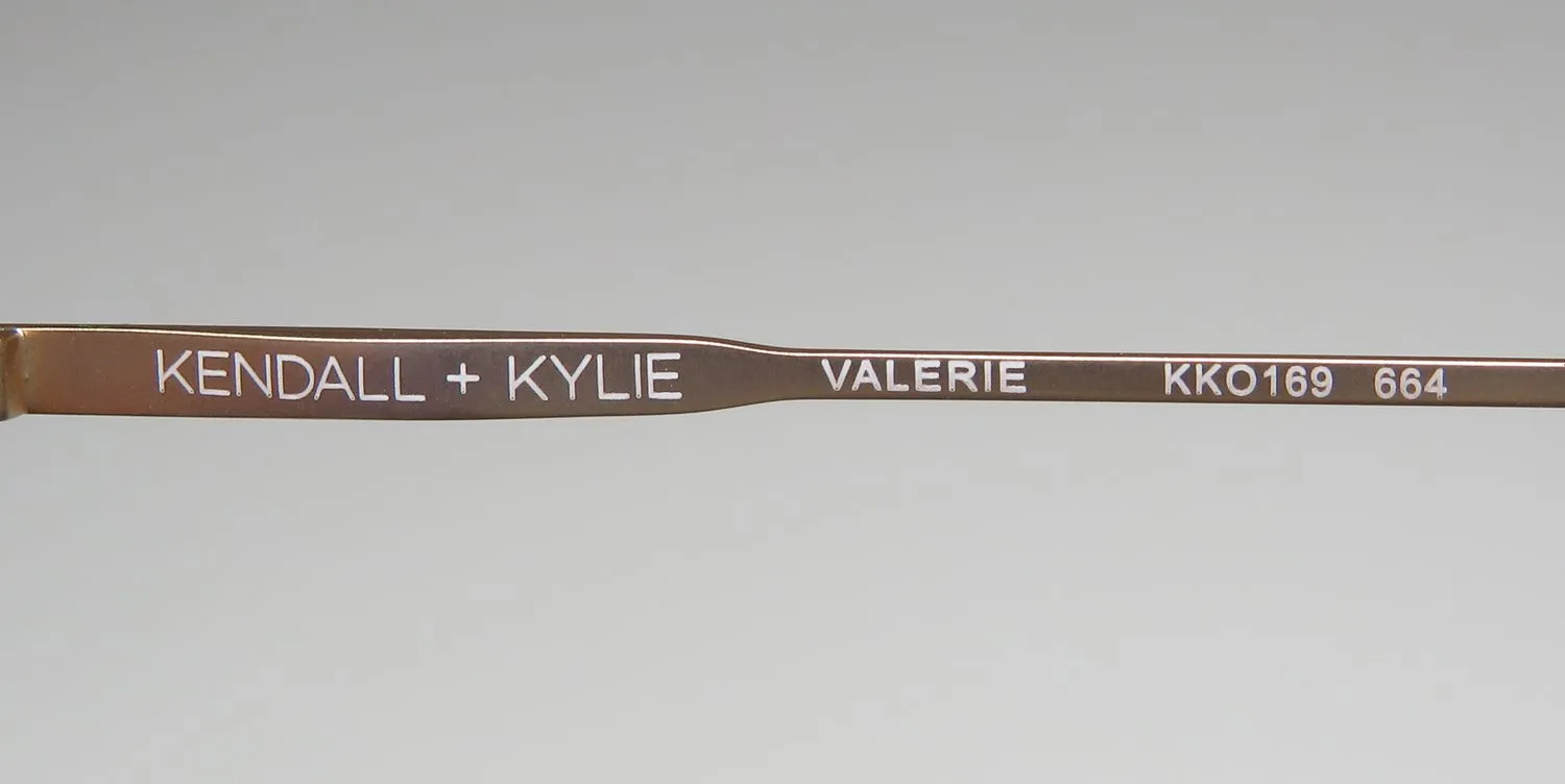 Kendall + Kylie Kko169 Valerie 664 Eyeglasses Light Gold 50mm 7