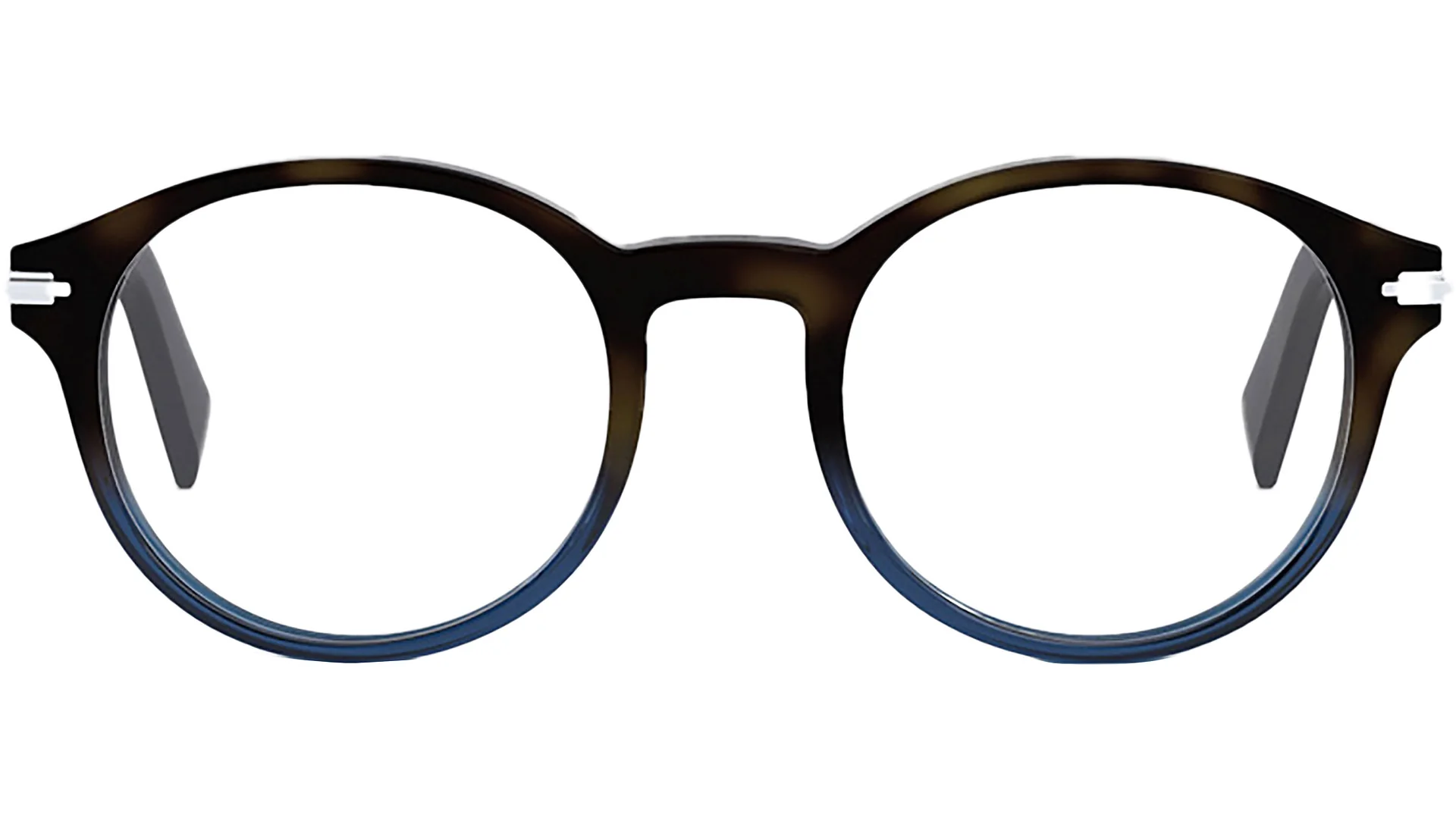Dior DiorBlackSuitO RI 2800 Eyeglasses Havana Blue 51mm Unisex 2