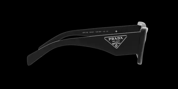 Prada SPR13Z 1AB5S0 Sunglasses Black 50mm Women 5