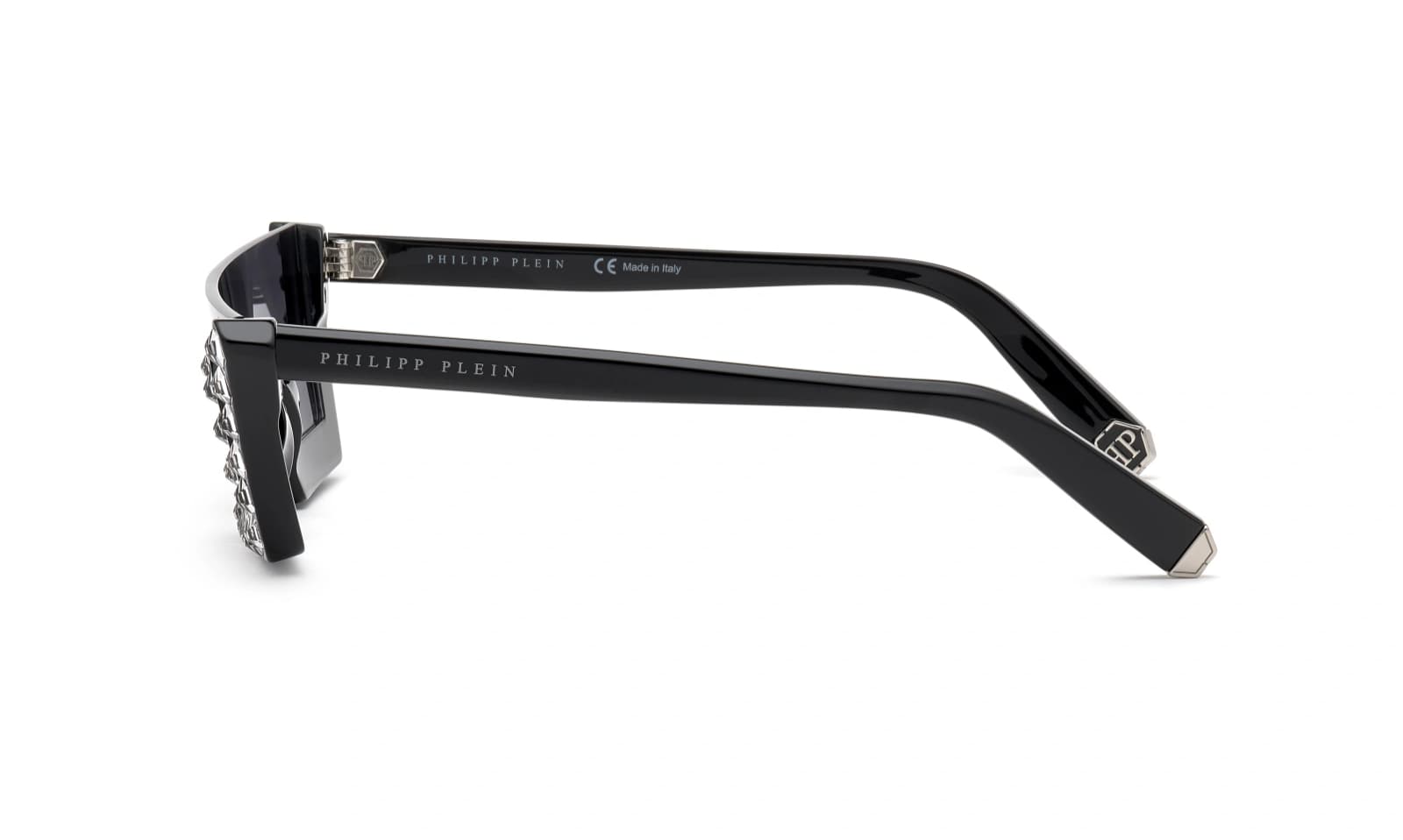 Philipp Plein SPP031S 0700 Sunglasses Black 99mm Women 3