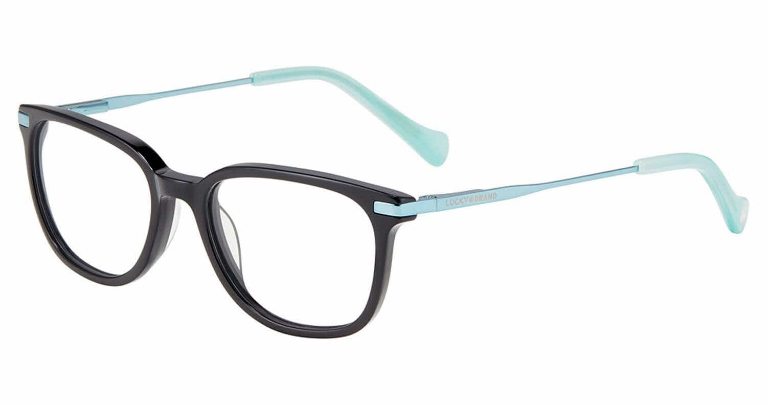 Lucky Brand D722 480BLA Eyeglasses Black 48mm Women
