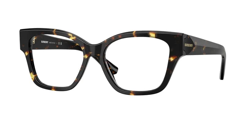 Burberry 0BE2420 4106 Eyeglasses Yellow Tortoise 54mm Women