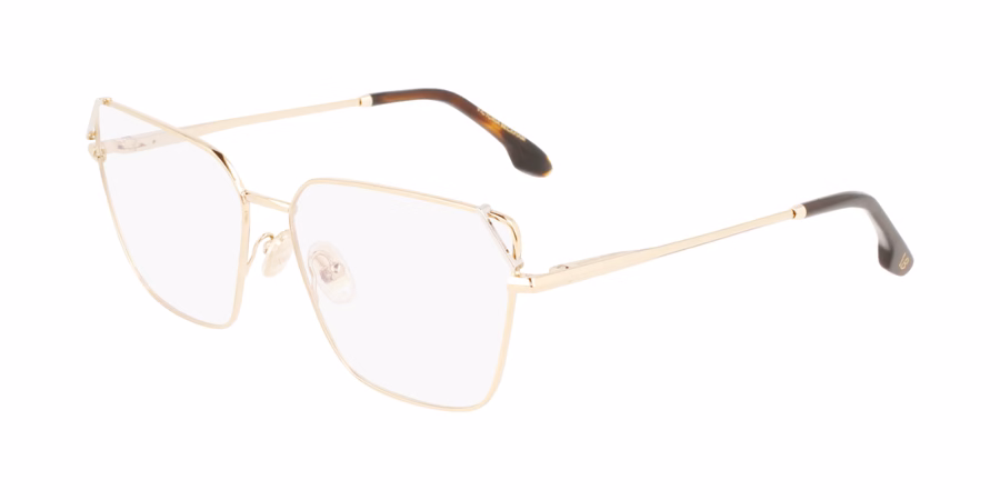 Victoria Beckham VB2126 716 Eyeglasses Gold-tortoise 58mm Women