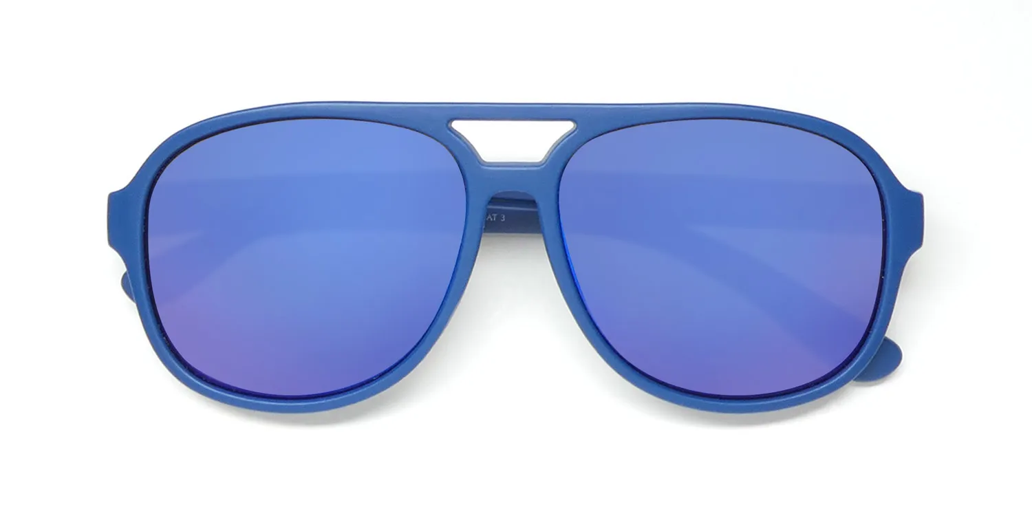 Fila Sf9339 c03b Sunglasses Matte Blue 59mm 2