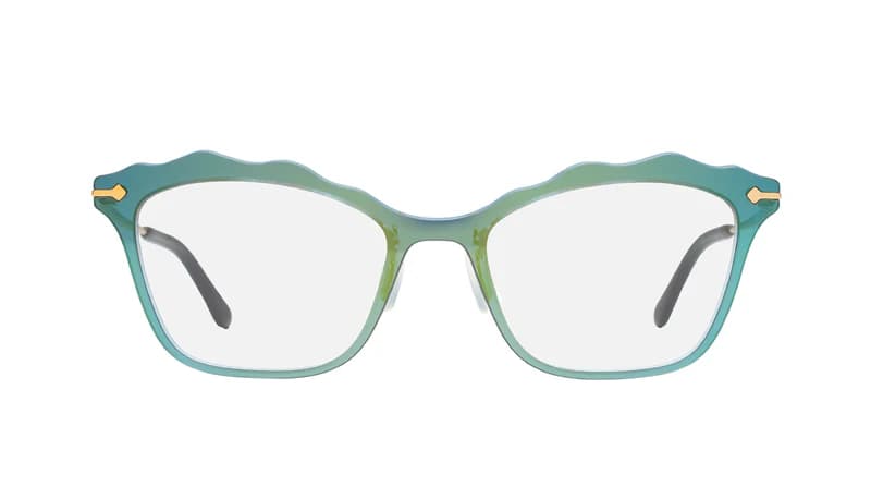 Mad in Italy Origano C03 Eyeglasses Blue Violet 52mm Women 2