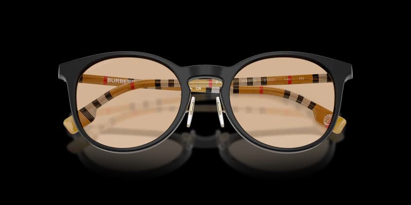 Burberry 0BE4380D 385373 Sunglasses Black 51mm Women 5