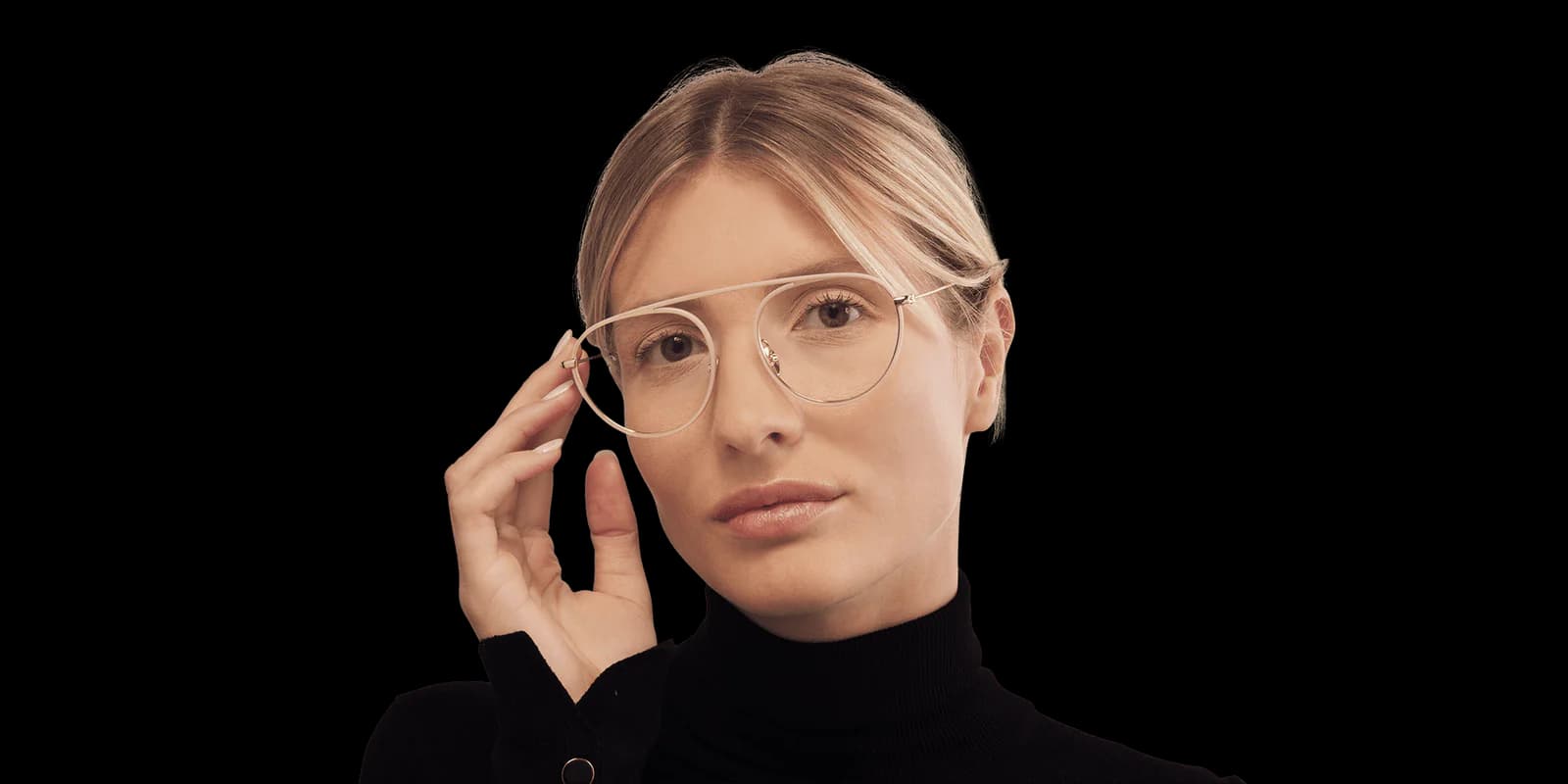 Nathalie Blanc Edgard C229 Eyeglasses Nude Gold 50mm Women 2