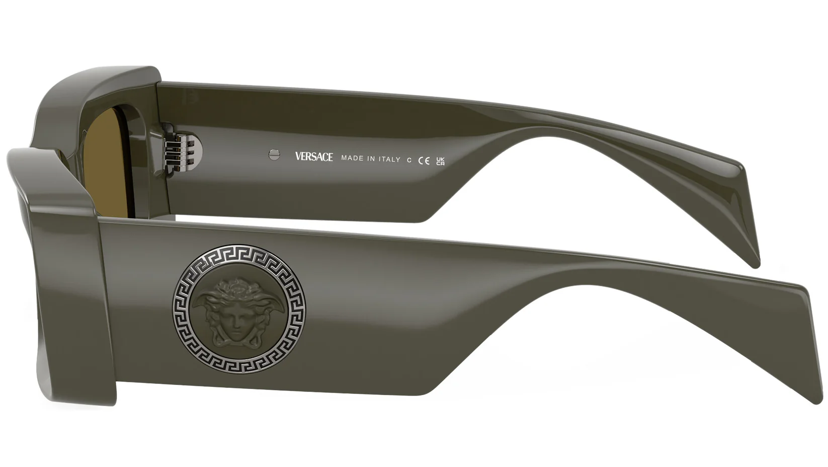 Versace 0VE4474U 549173 Sunglasses Dark Olive Green 52mm Unisex 3