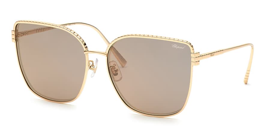 Chopard SCHG67M 300X Sunglasses Shiny Rose Gold 63mm Women