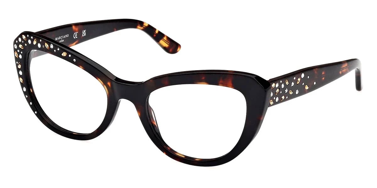 Marciano GM50016 052 Eyeglasses Dark Havana 53mm Women