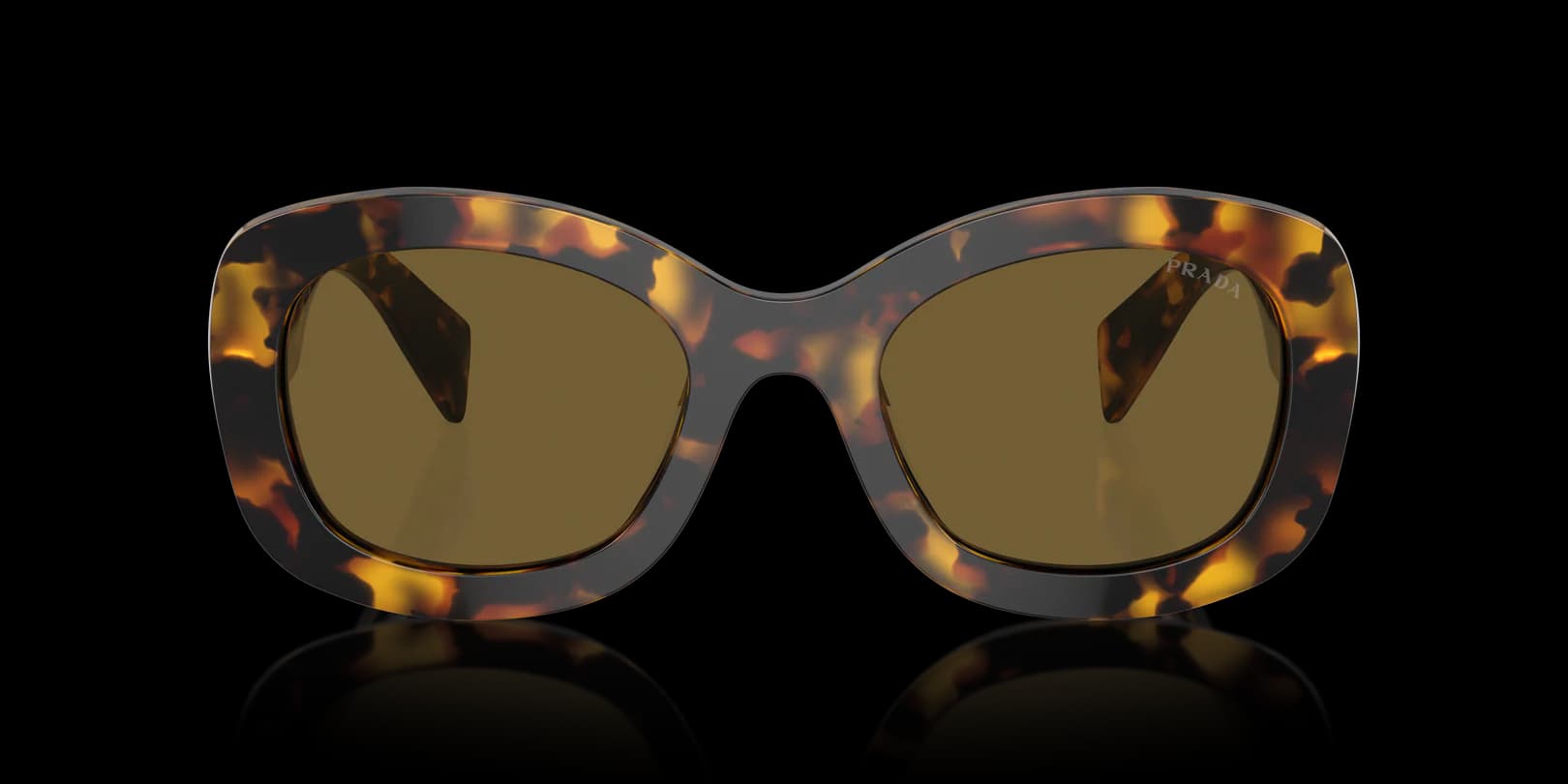 Prada 0PR A13S VAU01T Sunglasses Honey Tortoise 54mm Women 2