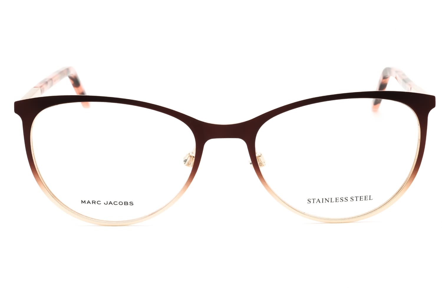 Marc Jacobs MARC 708 0UFM Eyeglasses Mtbrw Gold 54mm Women 2
