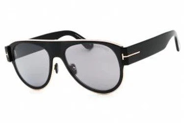 Tom Ford FT1074 01C Sunglasses Shiny Black 58mm
