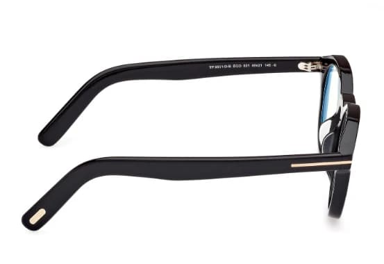 Tom Ford FT5931D-B 001 Eyeglasses Shiny Black 49mm Men 5